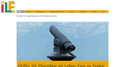 Desktop Screenshot of logotherapie.ch