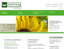 Tablet Screenshot of logotherapie.de